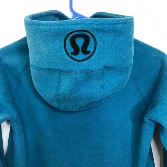 Lululemon Scuba  Hoodie Blue Size 2 - Picture 15 of 16